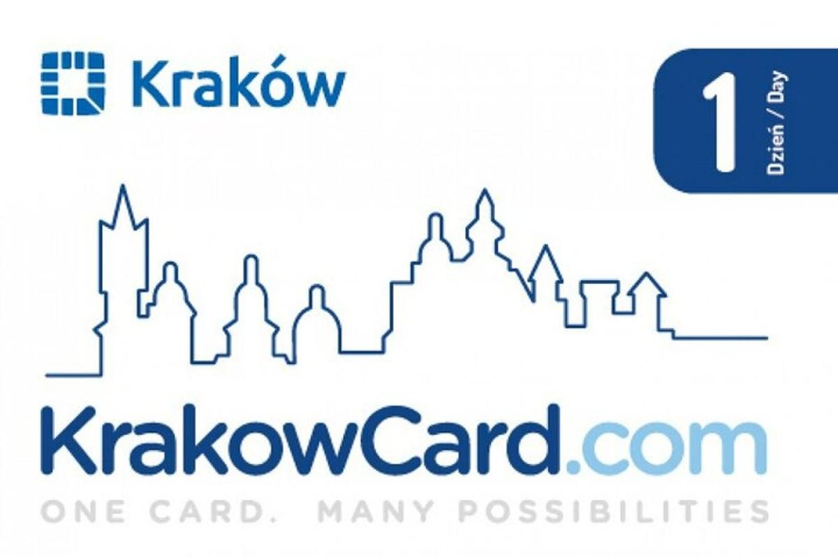 a drawing of the krakow card logo