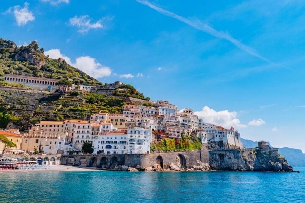 Pogled na Positano na Amalfijski obali
