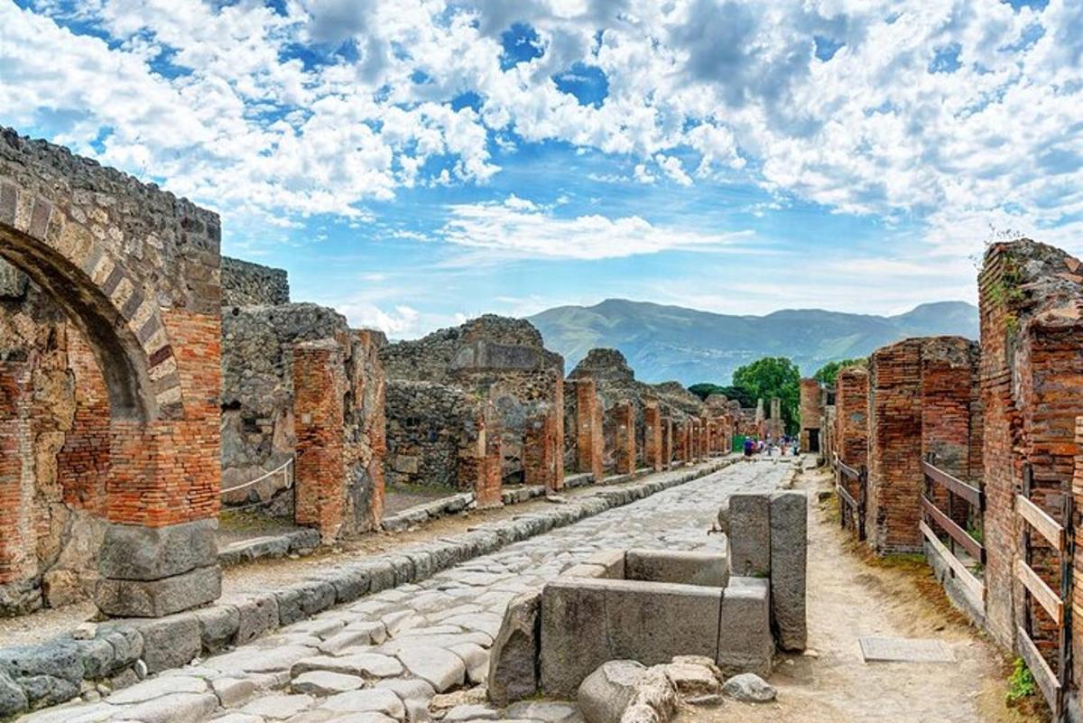 una vista de las ruinas de la antigua ciudad
