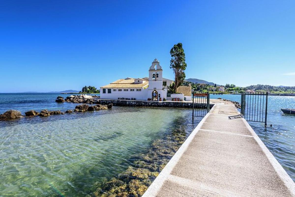 a lighthouse on a dock in the water