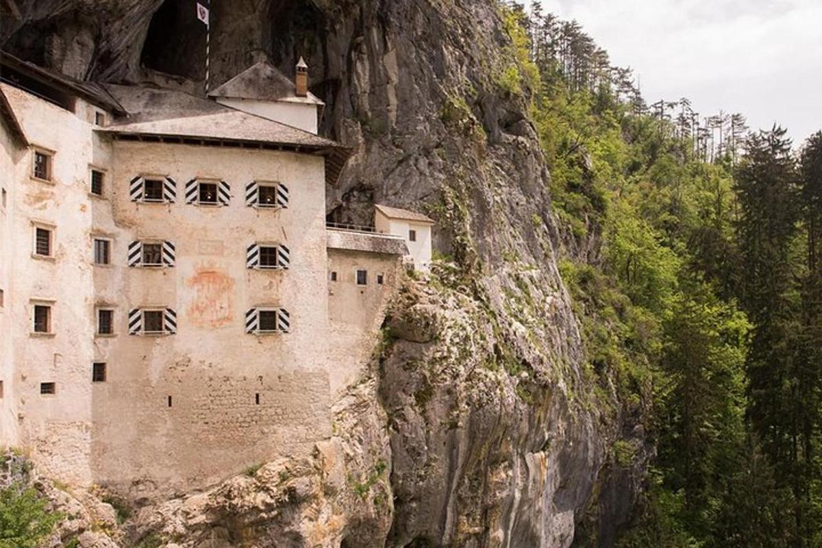 a building on the side of a mountain
