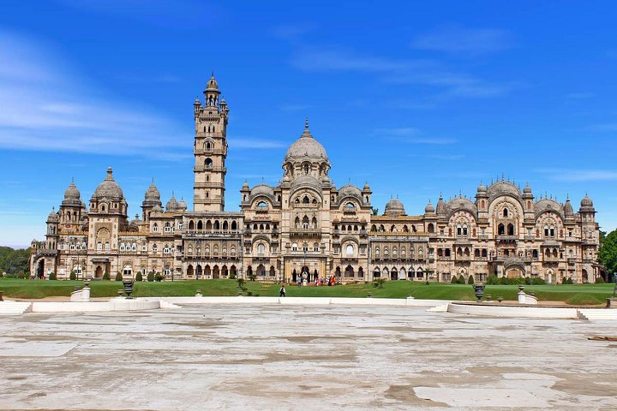 a large building with a clock tower on top of it