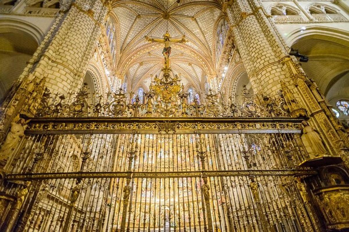 a large cathedral with a cross on top of it