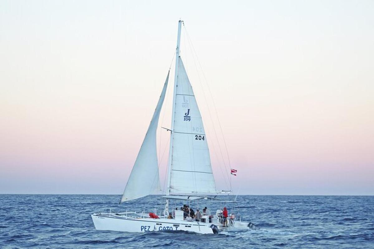 grupa ljudi na jedrilici u oceanu