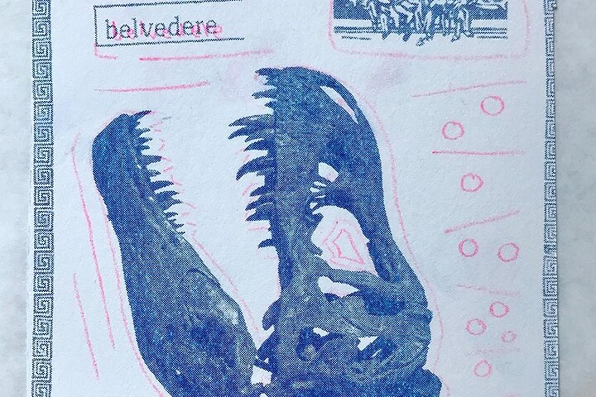 a drawing of a high heel shoe on a paper