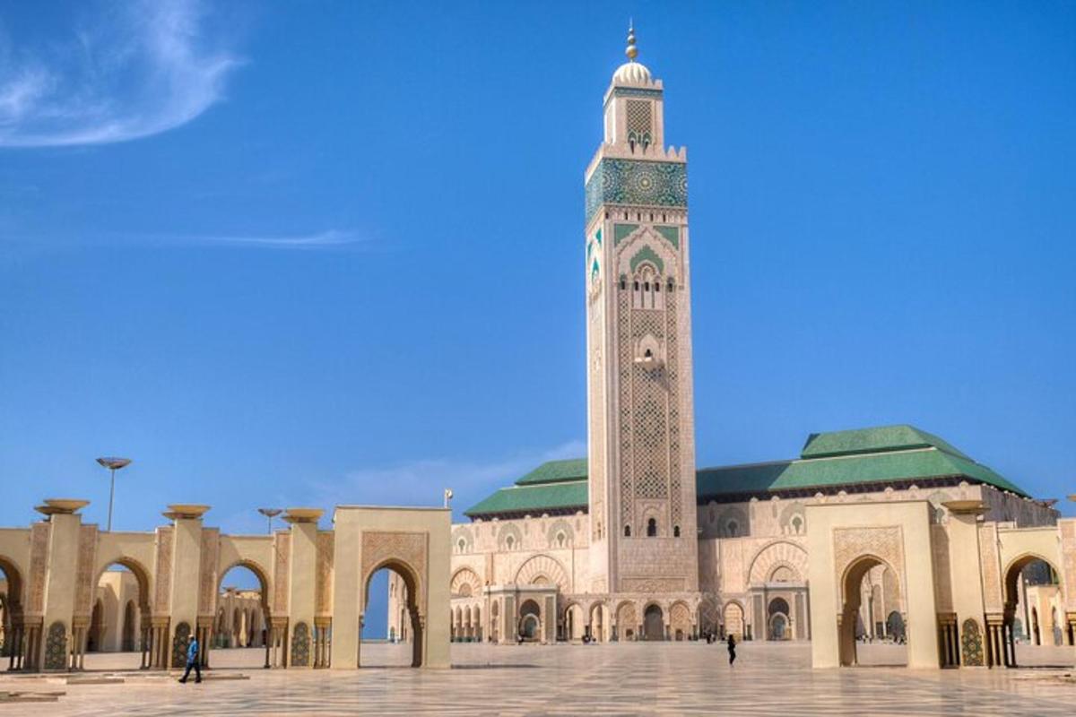 a large building with a clock tower in it