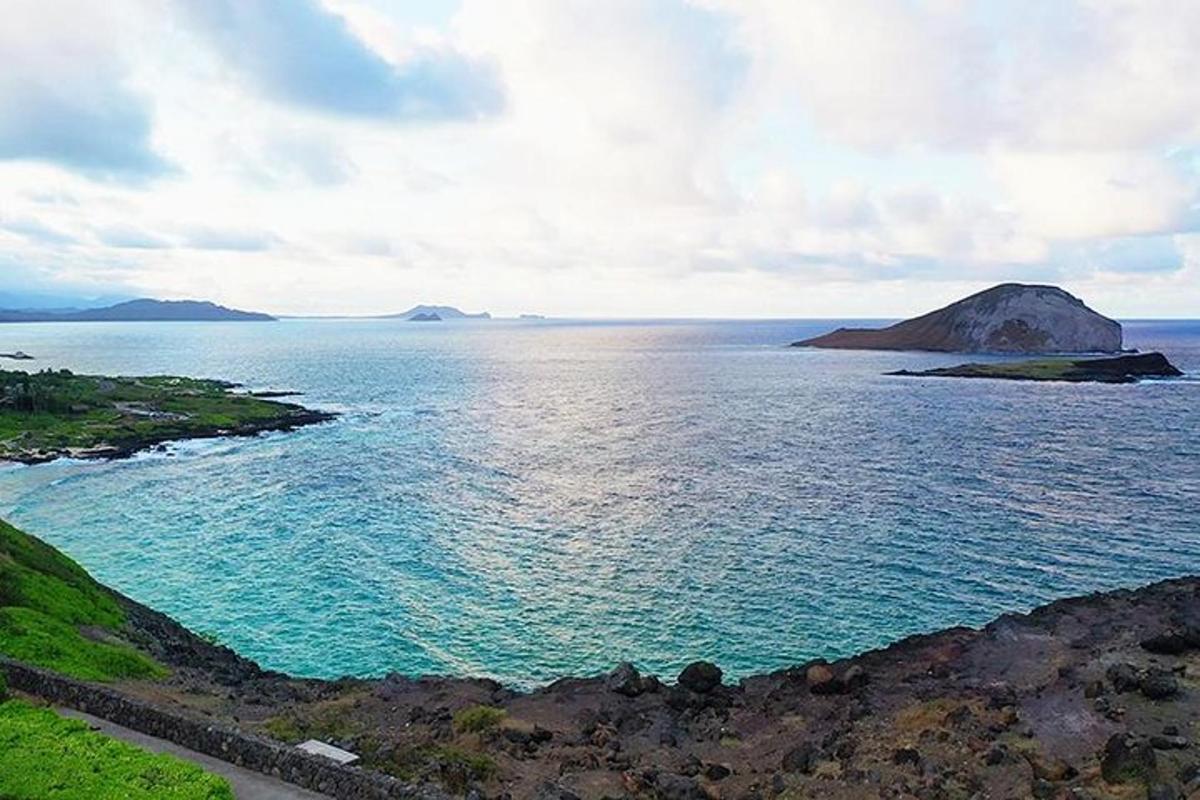 a view of a large body of water