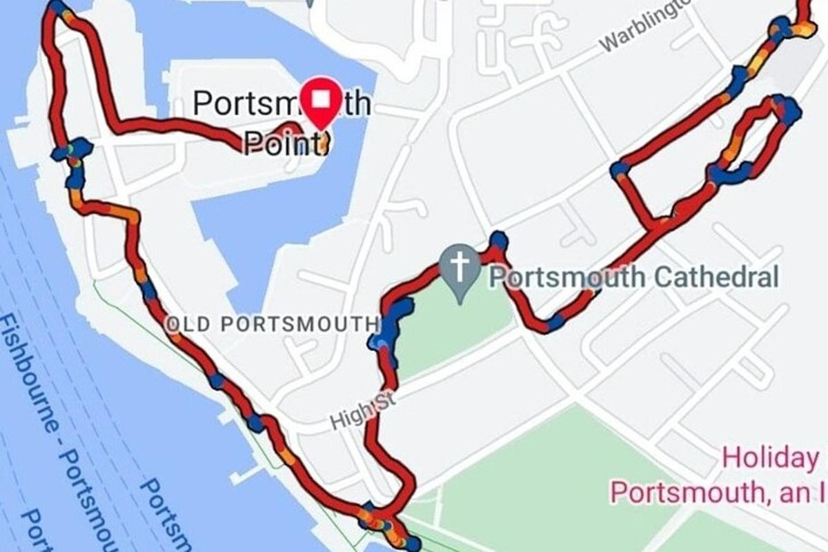 a map of the portland trail map