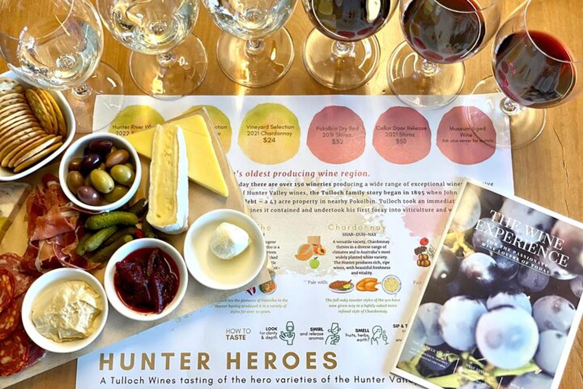 a table topped with glasses of wine and food