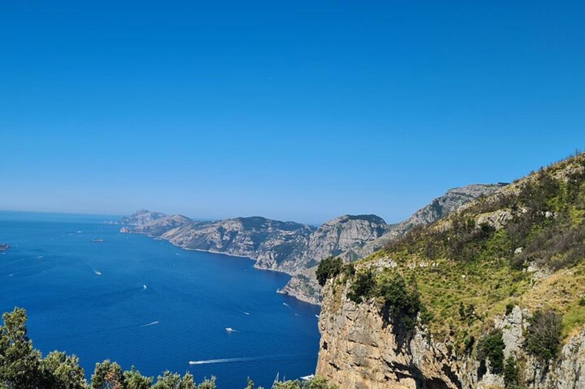 Vaade Amalfi rannikule Positanost