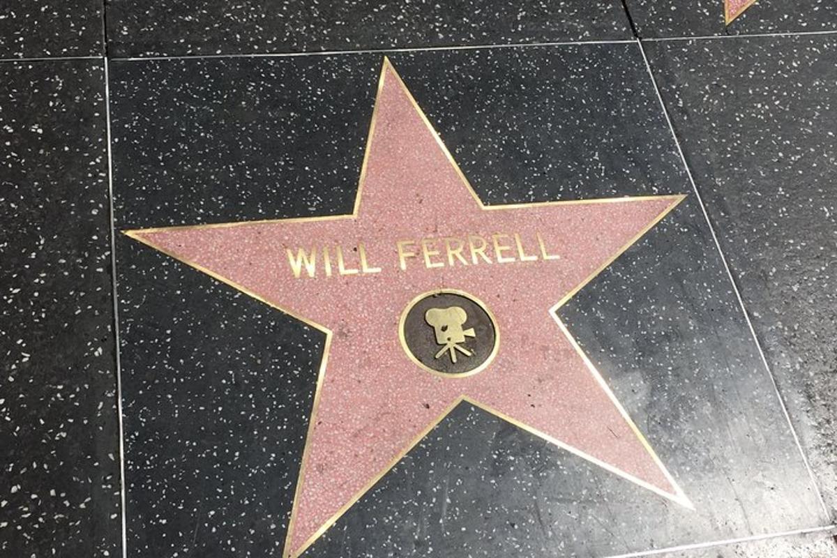 seorang bintang di hollywood walk of fame