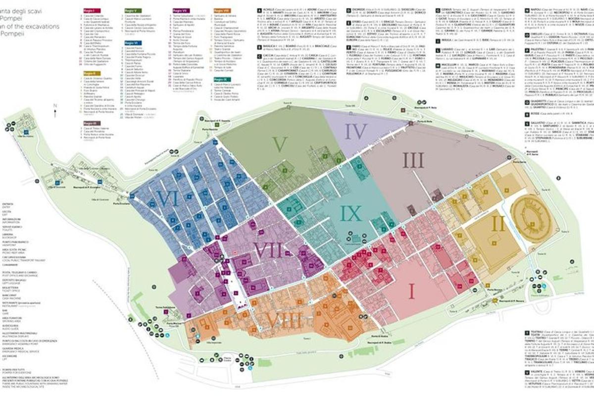 mapa města Toronto