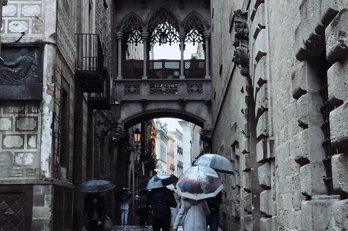 a group of people walking down a street with umbrellas