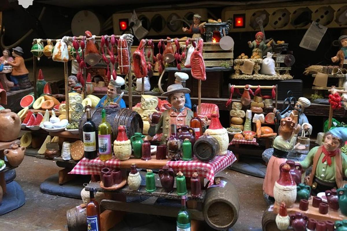 a store filled with lots of figurines and food