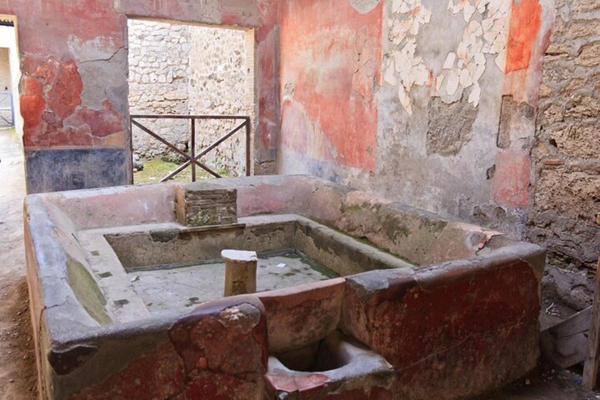 a dirty bath tub in an old building