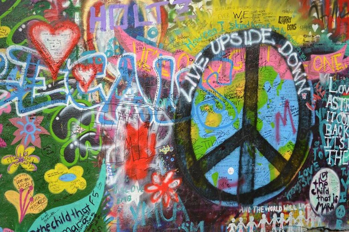 siena su daugybe grafiti