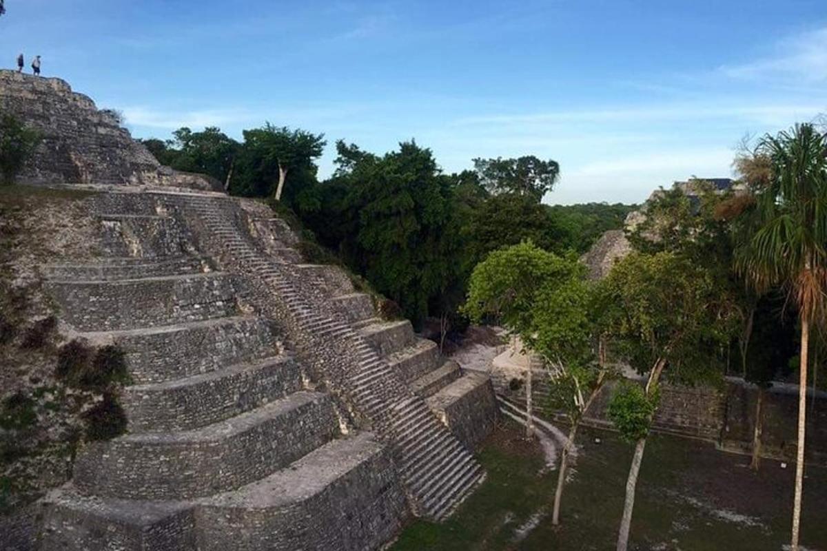 a group of steps in an ancient ruins