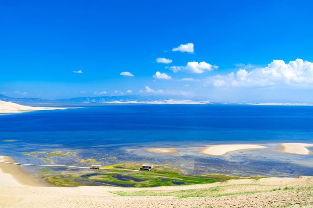 an island in the middle of the ocean