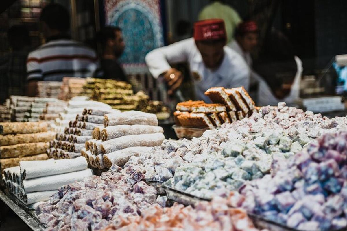 a market with many different types of food on display