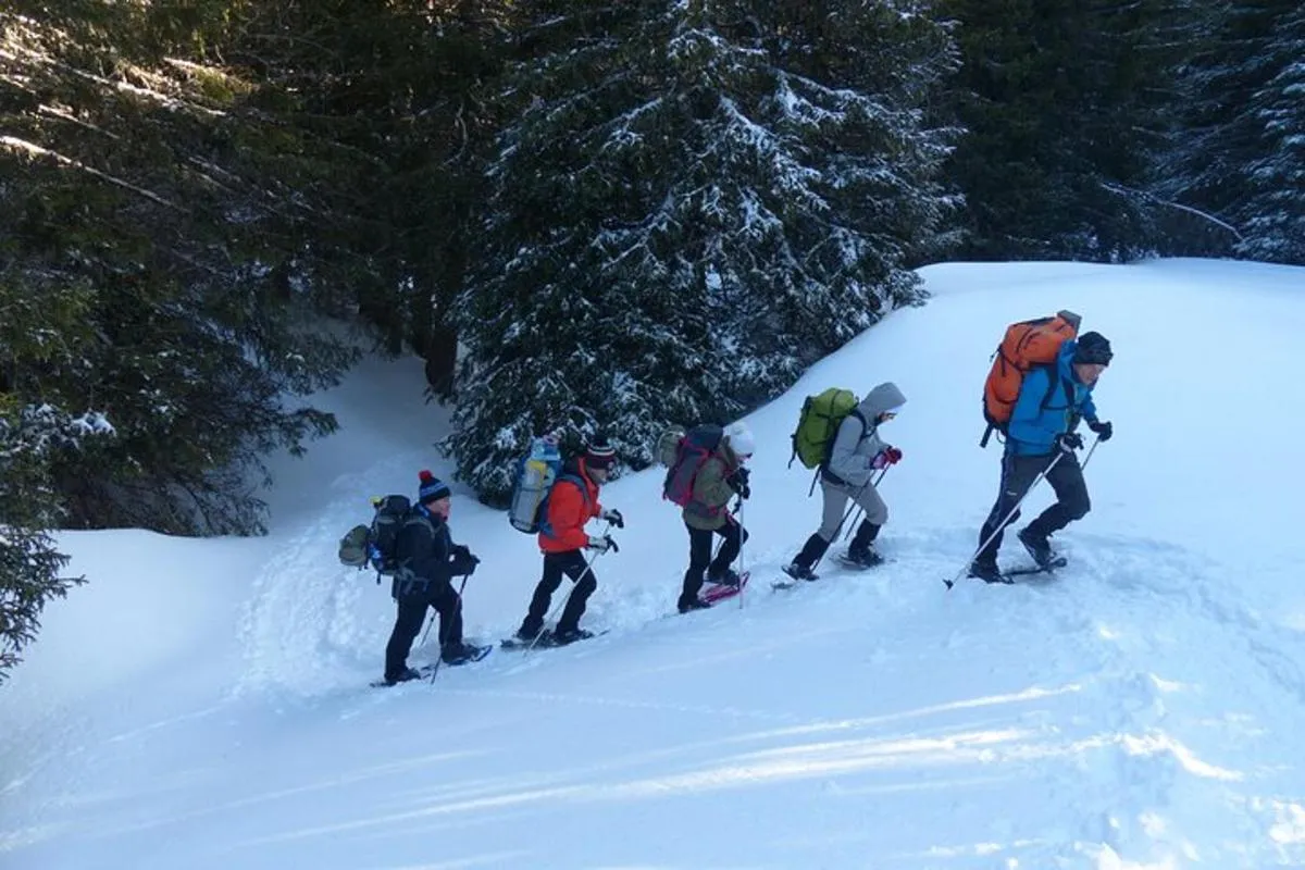 Randonnée raquettes et atelier igloo privé à Courchevel, 4 h – photo 7