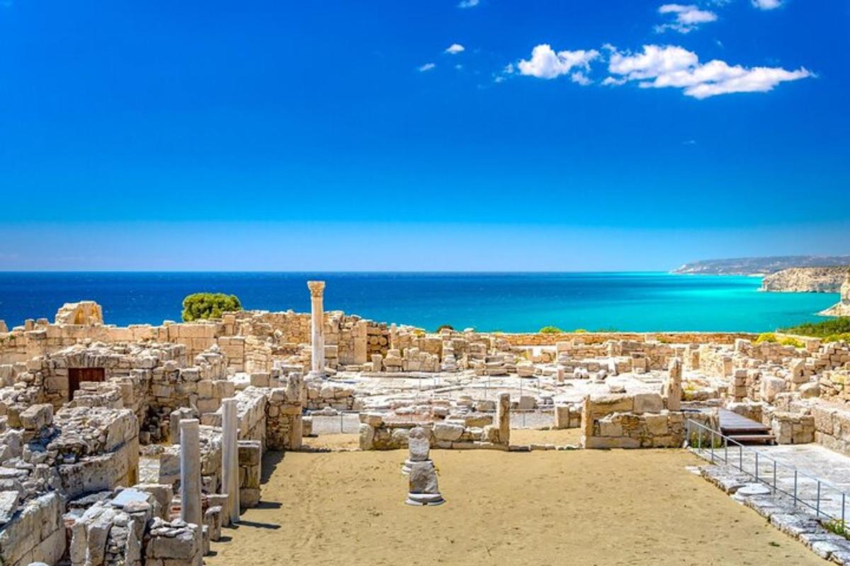 a view of the ruins of the ancient city
