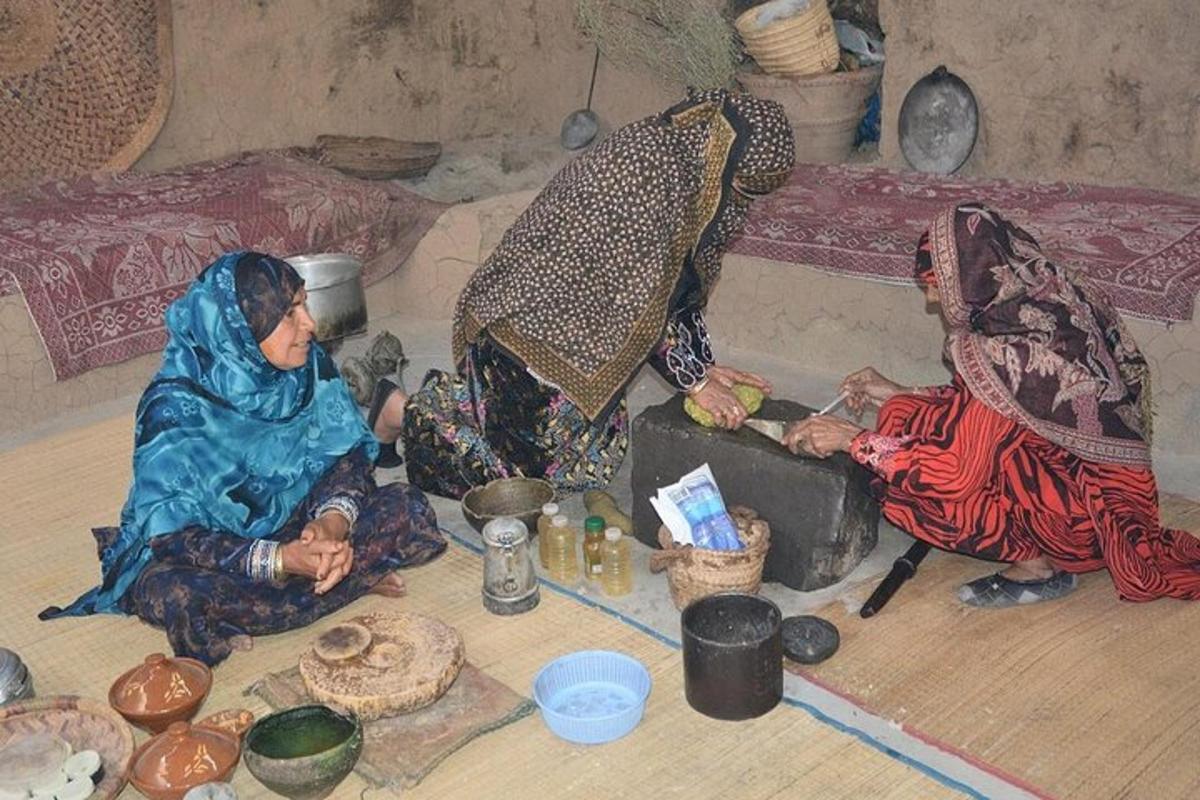 three women sitting on the floor in a room