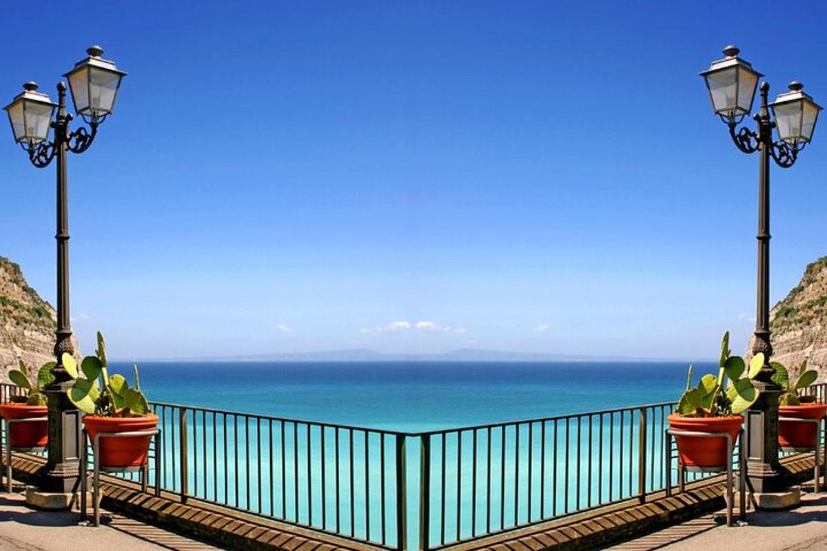 balkon s výhledem na oceán