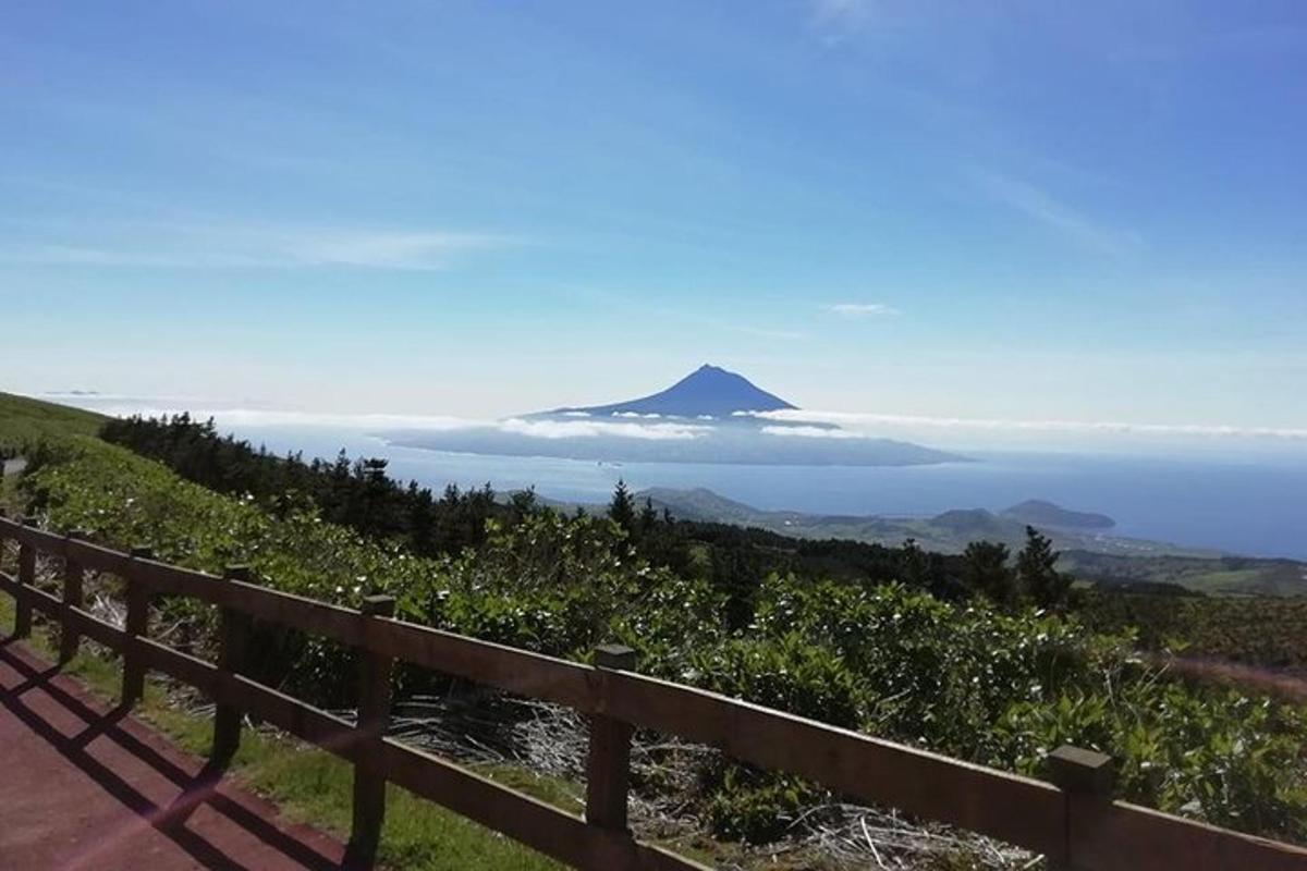 a view of a mountain in the distance