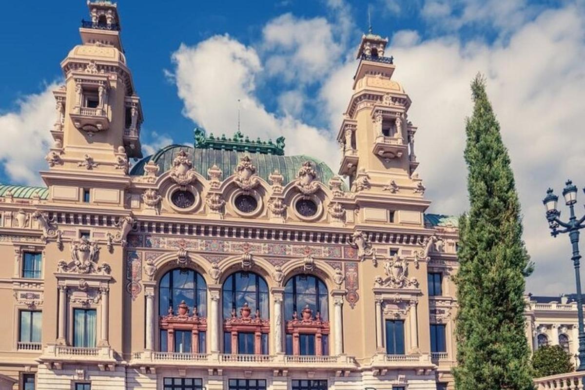 a large building with a tower on top of it