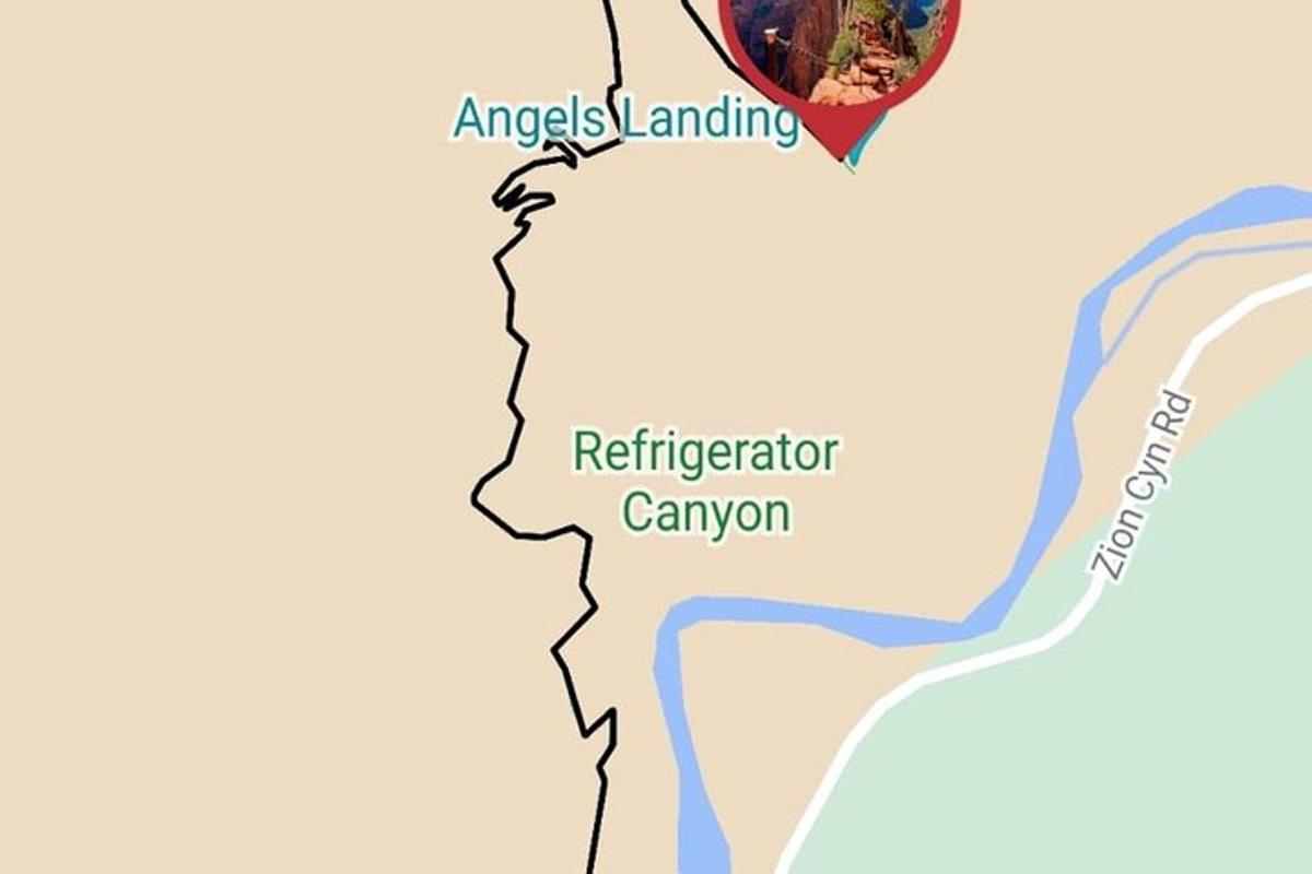 a map of the redeemer canyon