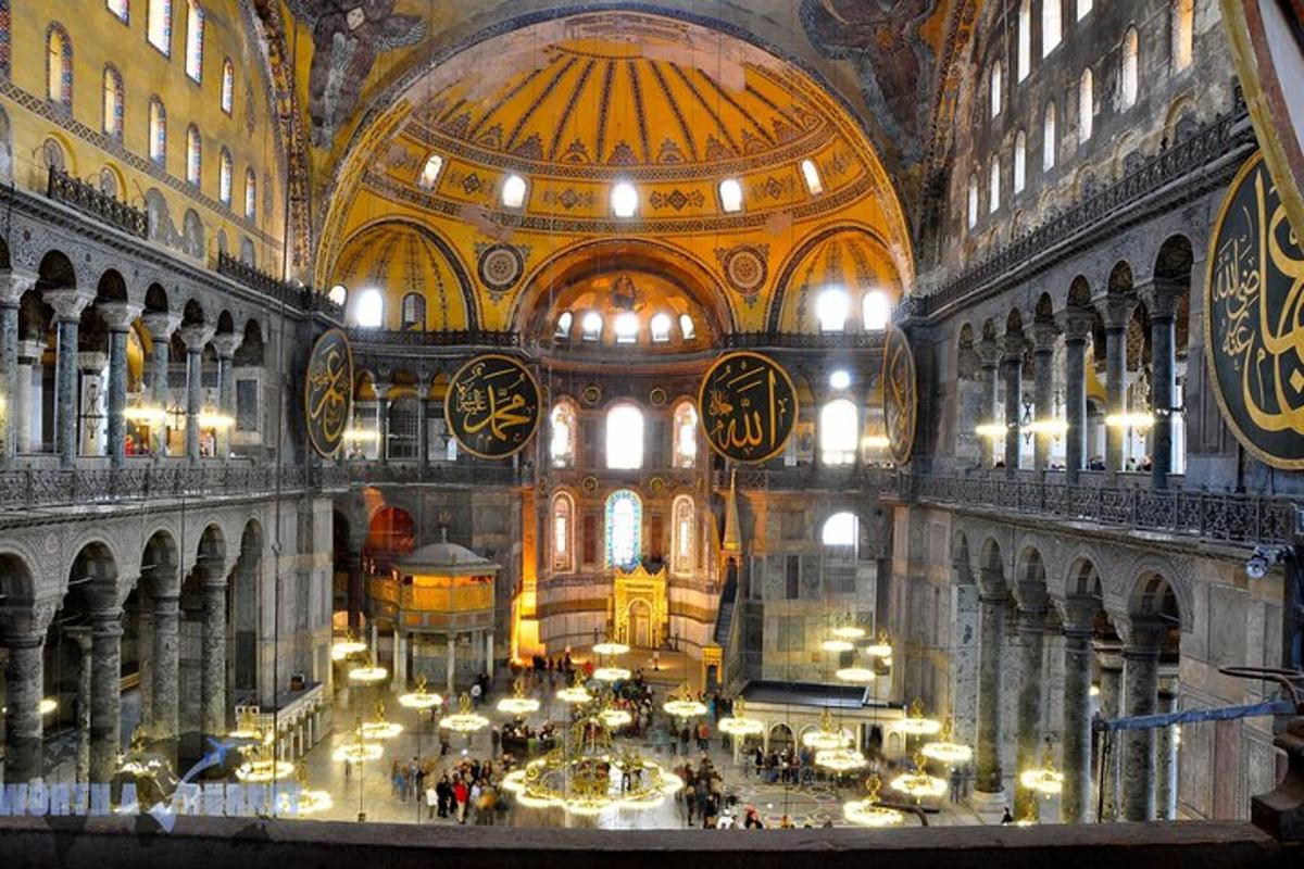a large building with a domed ceiling and a large room