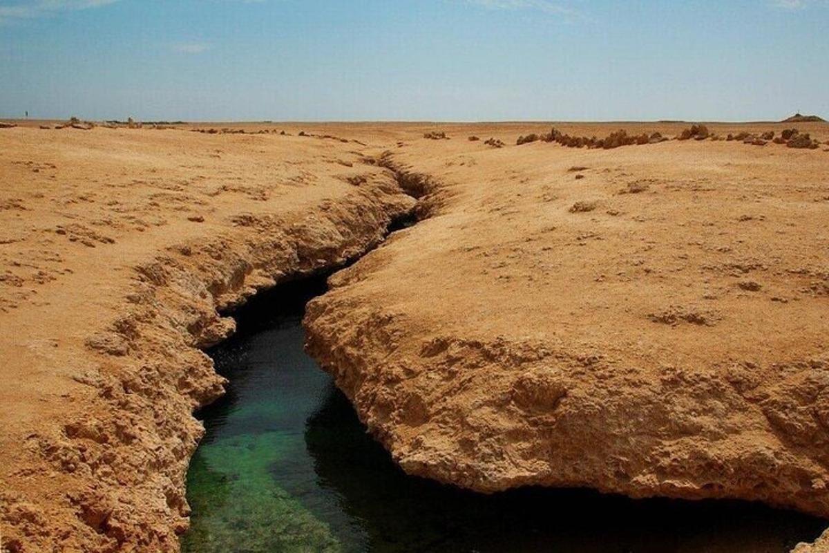 un fiume in mezzo al deserto