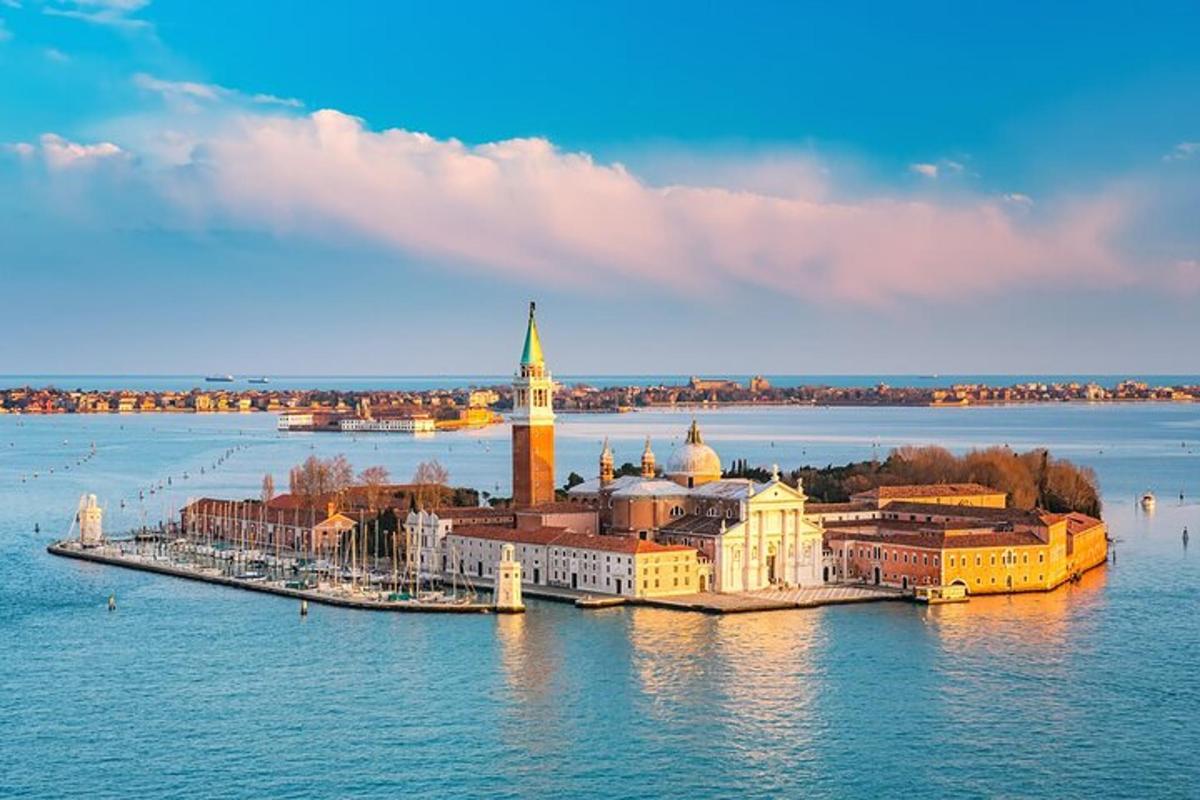 a view of a city on the water