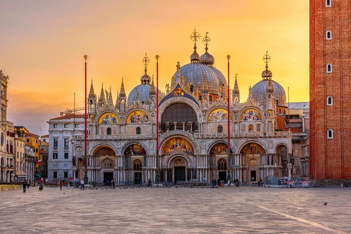 a large building with domes on top of it