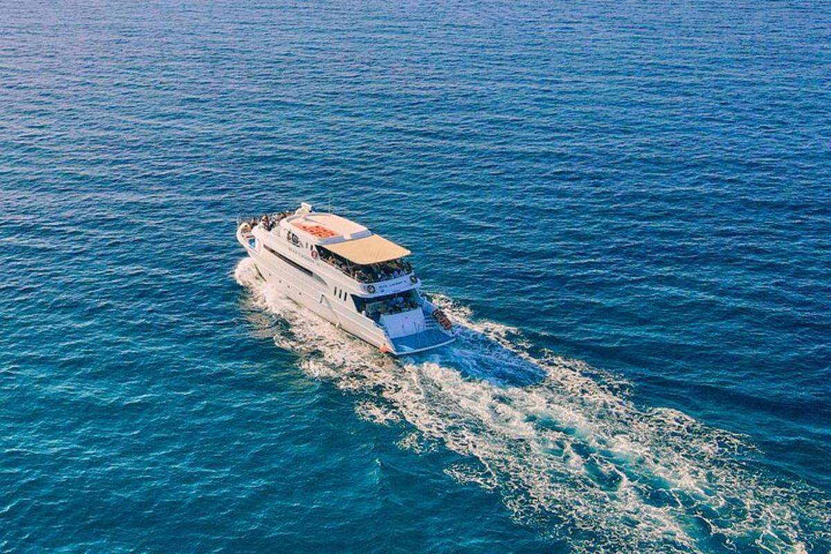 a boat in the middle of the water