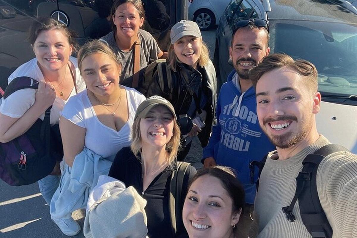 a group of people posing for a picture