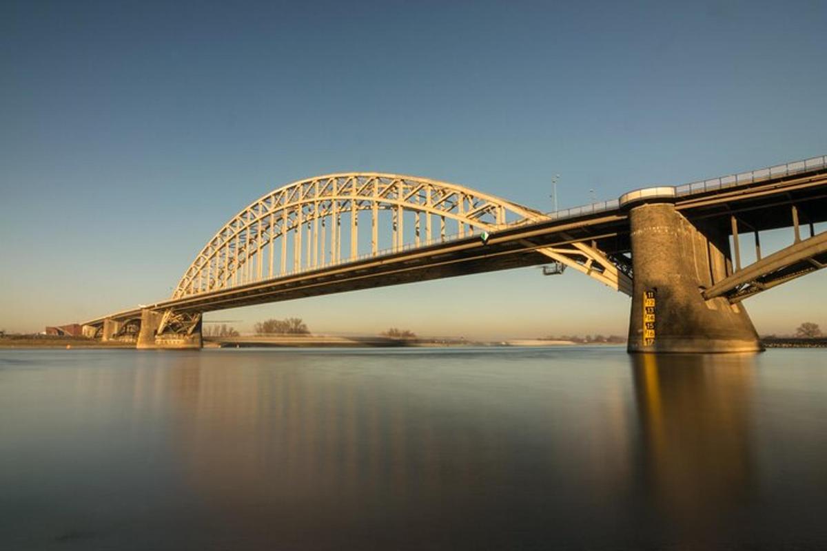 a bridge over a body of water
