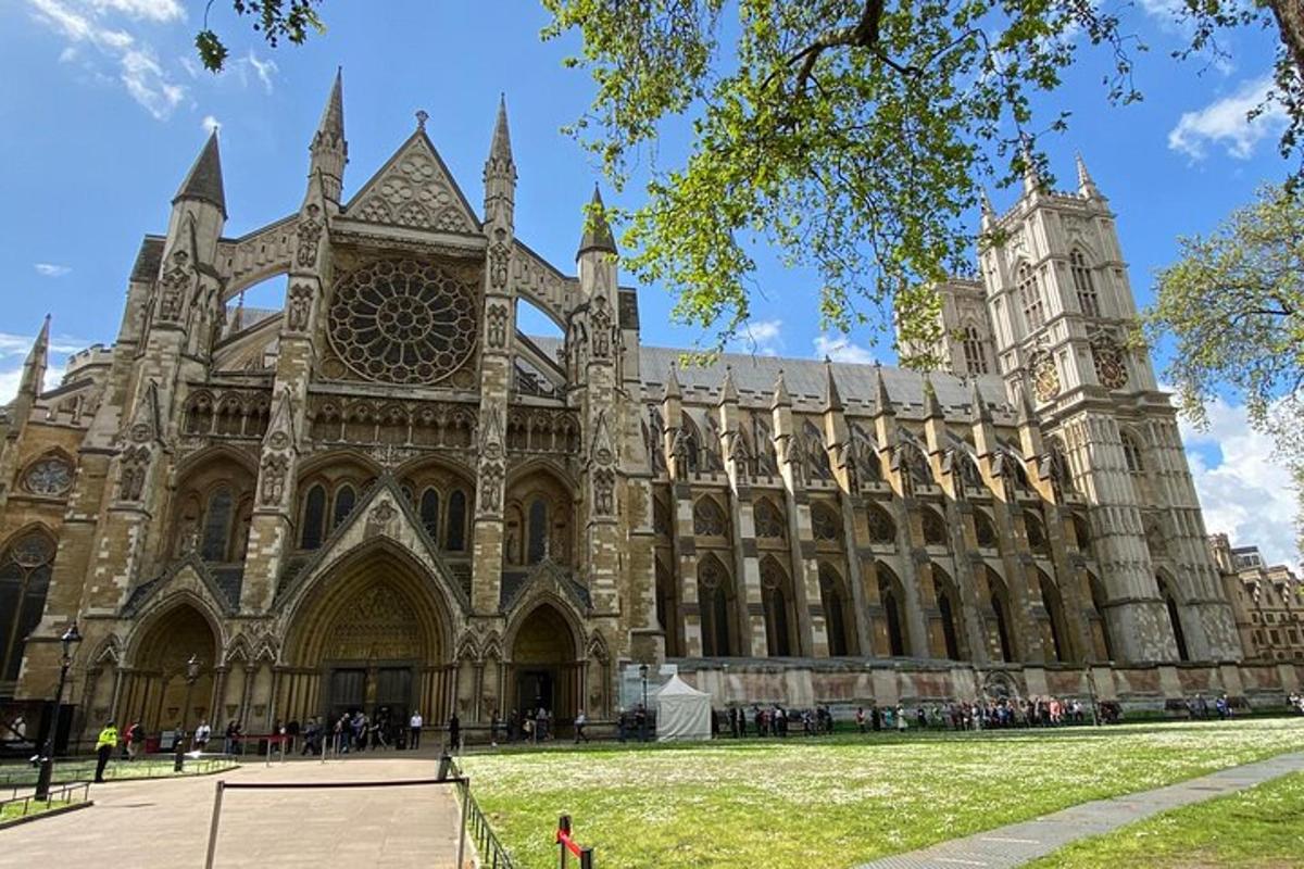 a large cathedral with a large stone building