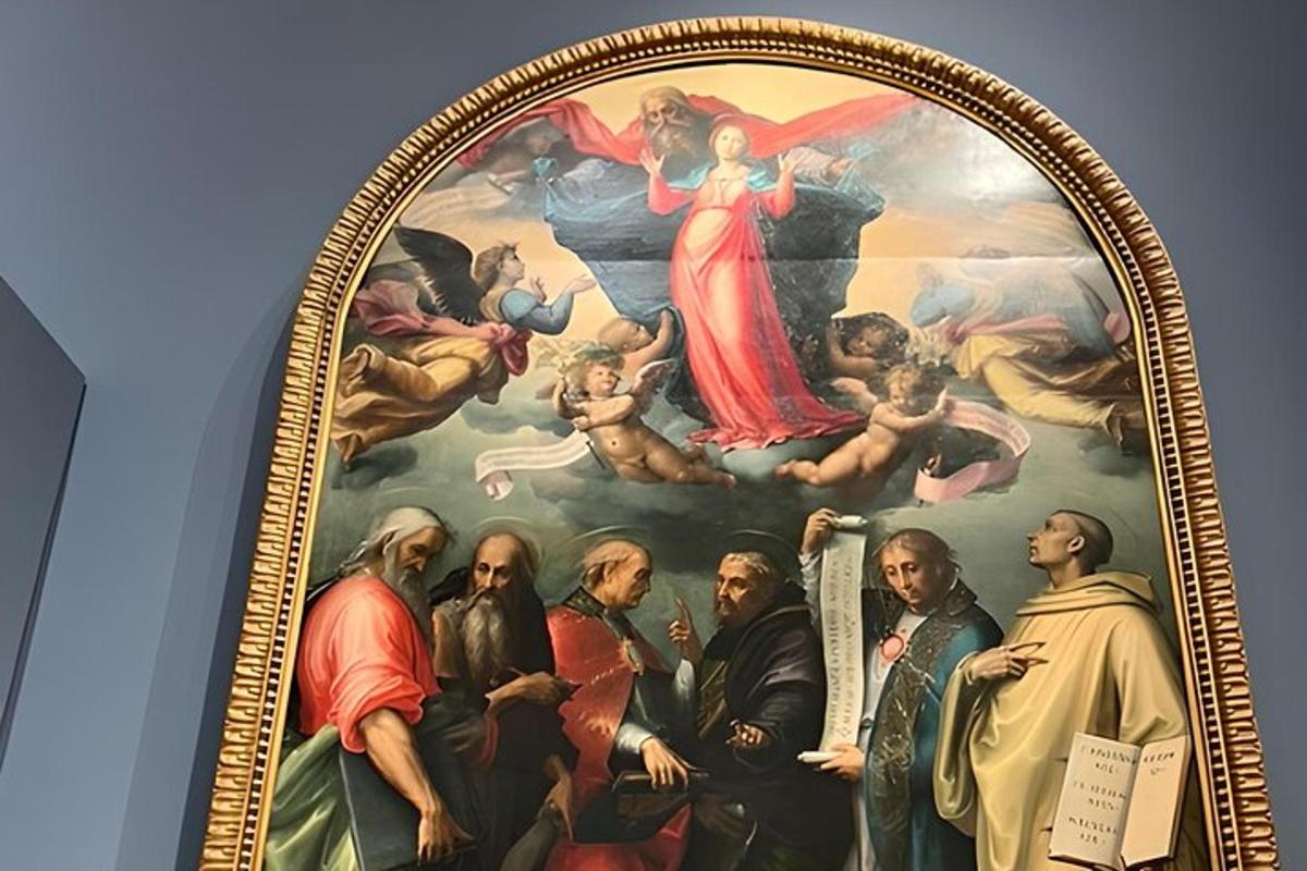 una pintura de la teorització de l'aliança en un museu