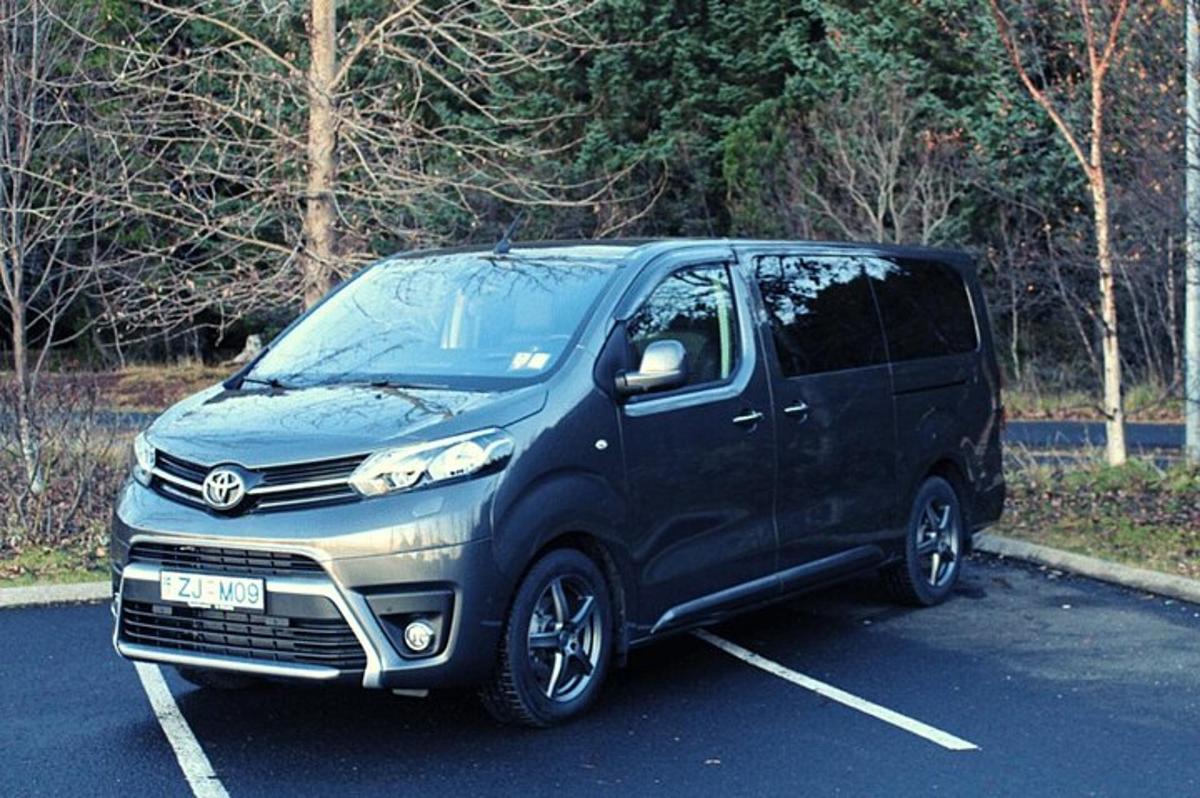 a black van parked in a parking lot