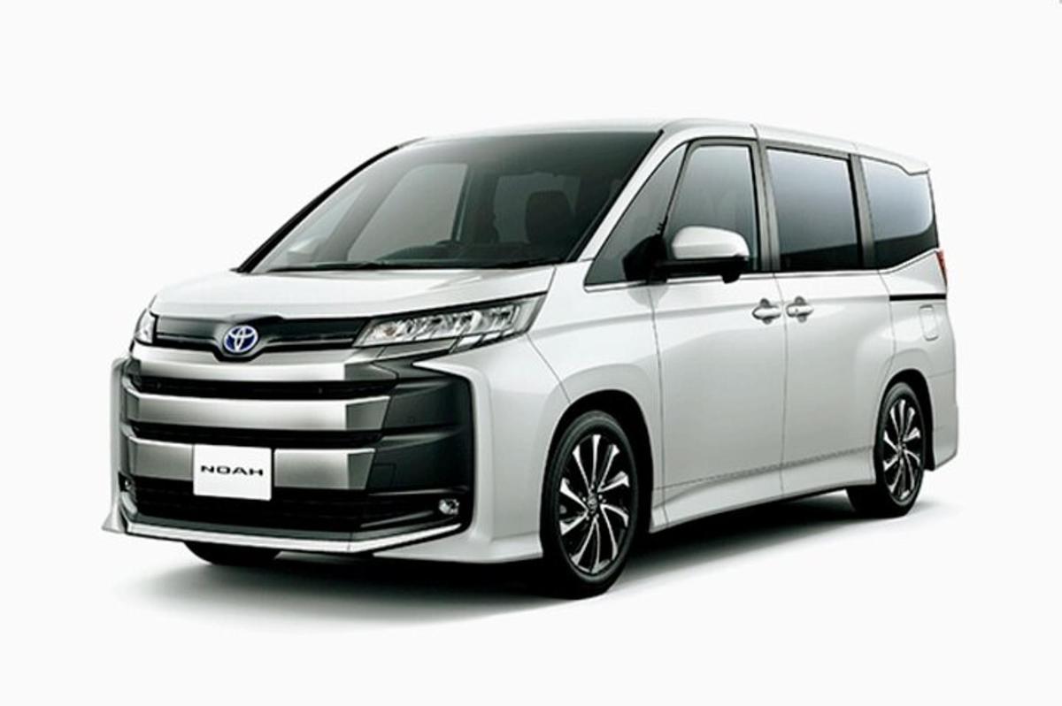Hvítur Volkswagen smárúta er sýndur