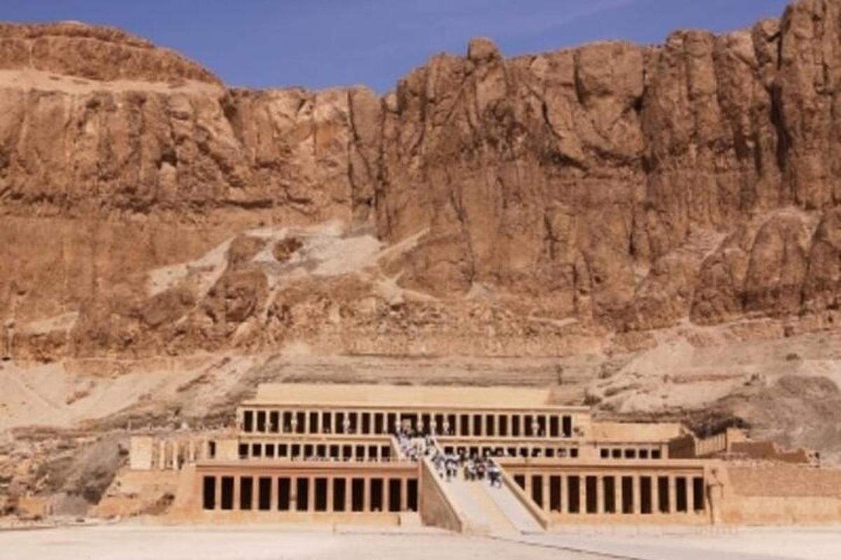 a building in the middle of a mountain