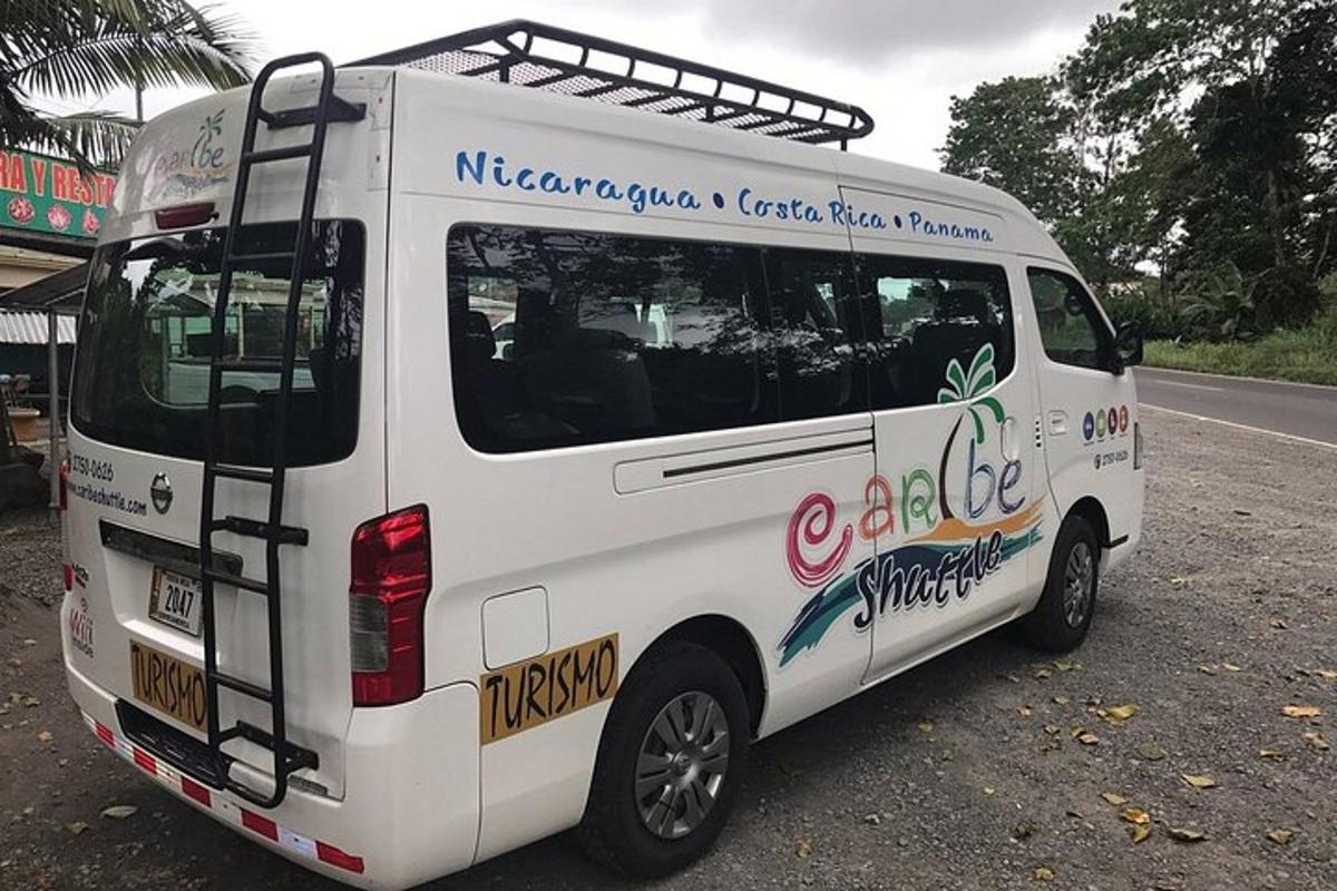 a white van parked on the side of a road