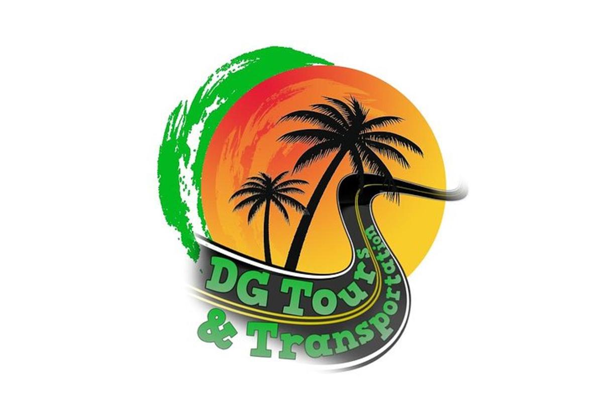 žlutozelené logo s palmami