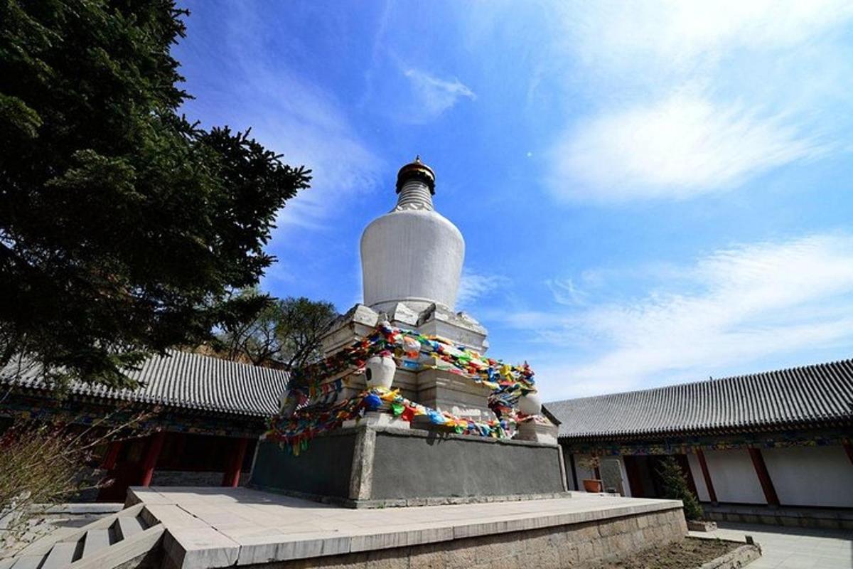 建筑物前的佛像