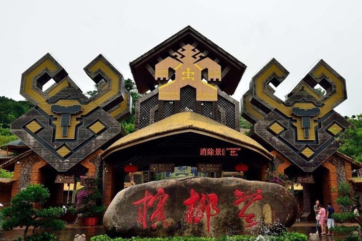 a building with four crosses on top of it
