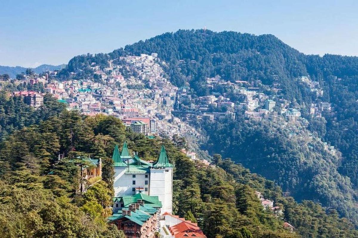 a town on the side of a mountain