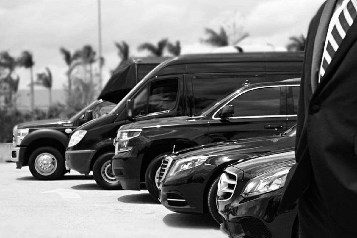 pargitud veoautode rida pargitud parklasse
