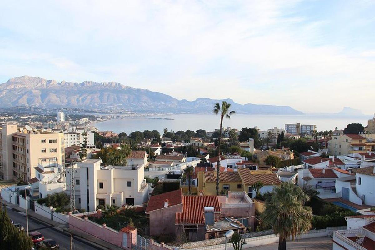 a city with a view of the water and buildings