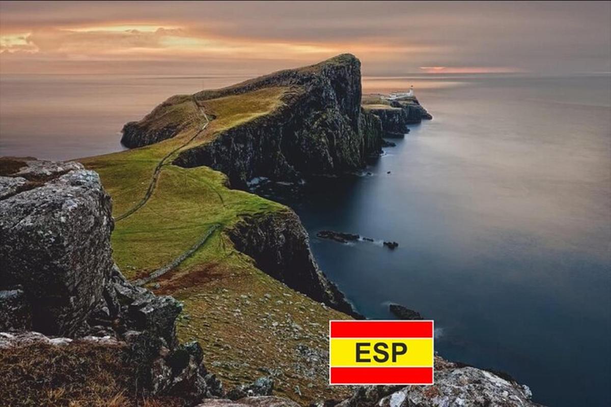 eyja í hafinu með skilti sem segir ecsp